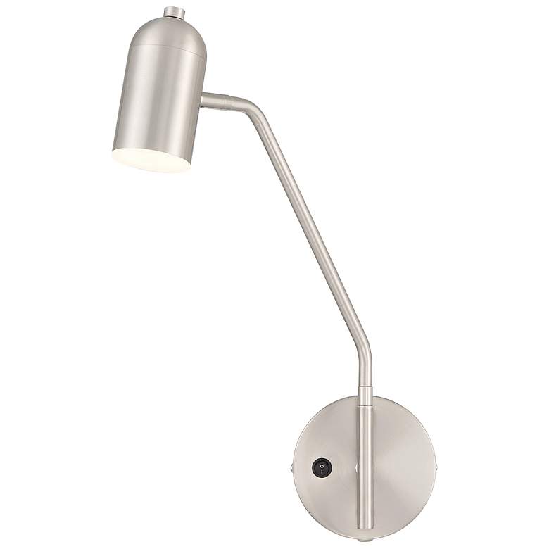 Image 7 Access Aalto 15 3/4" High Brushed Steel Modern LED Wall Light more views