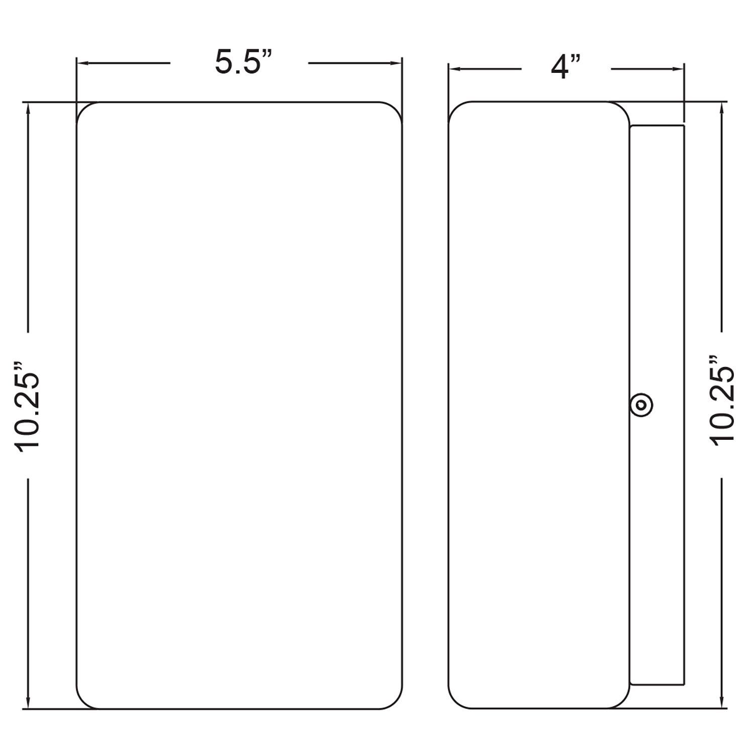 Image 3 Access Brick Collection Outdoor Sconce more views