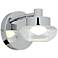Access Dewdrop 6" Wide Chrome LED Wall Sconce