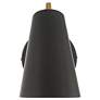 2_Access Eames 7" High Black Antique Brushed Brass LED Wall Light more views