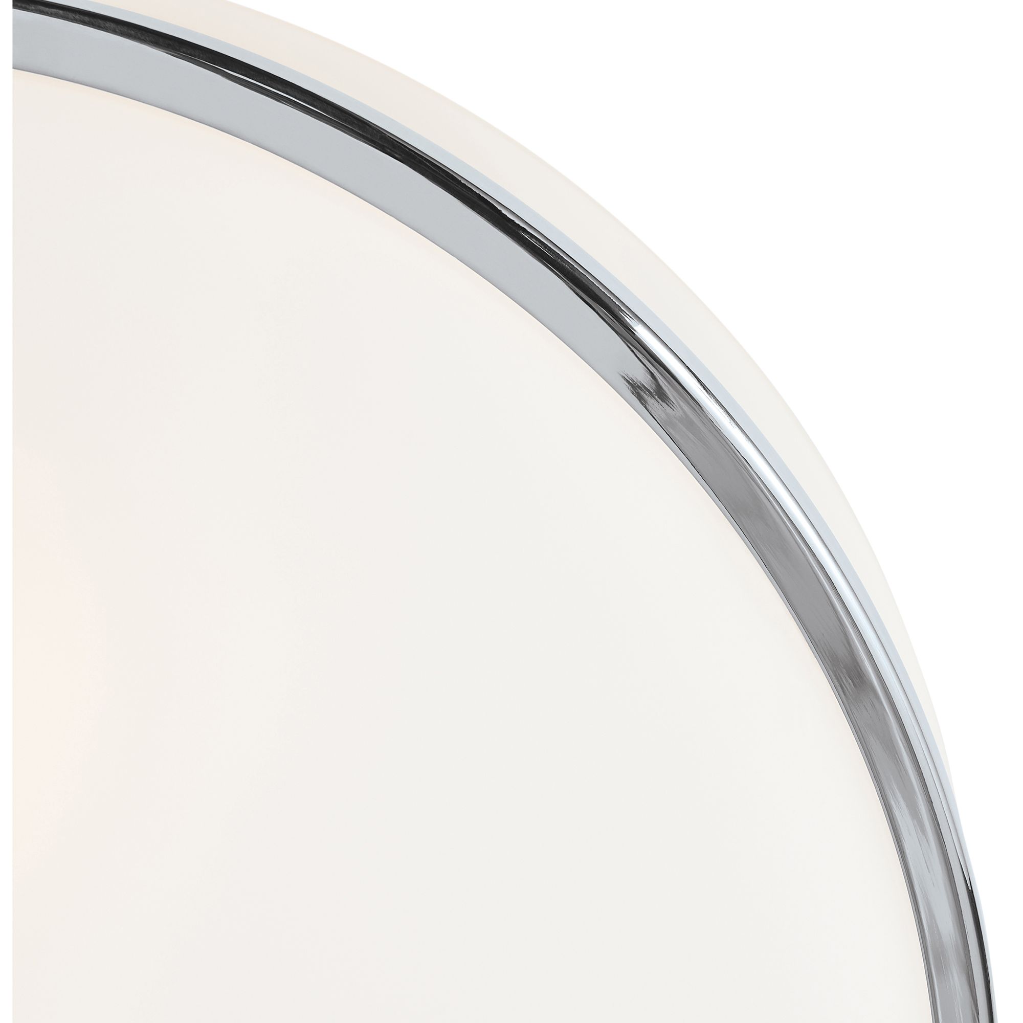 Image 7 Access Lighting Aero 12 1/2" Wide Chrome Round Metal Ceiling Light more views
