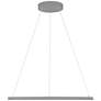 Thumbnail4 of Access Lighting Anello 23.5" Wide Modern Gray Ring LED Pendant more views