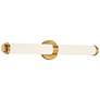 5_Access Lighting Aqua 25 1/4" Brushed Gold Metal Bar LED Bath Light more views