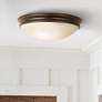 1_Access Lighting Atom 12 1/2" Wide Oil-Rubbed Bronze Dome Ceiling Light