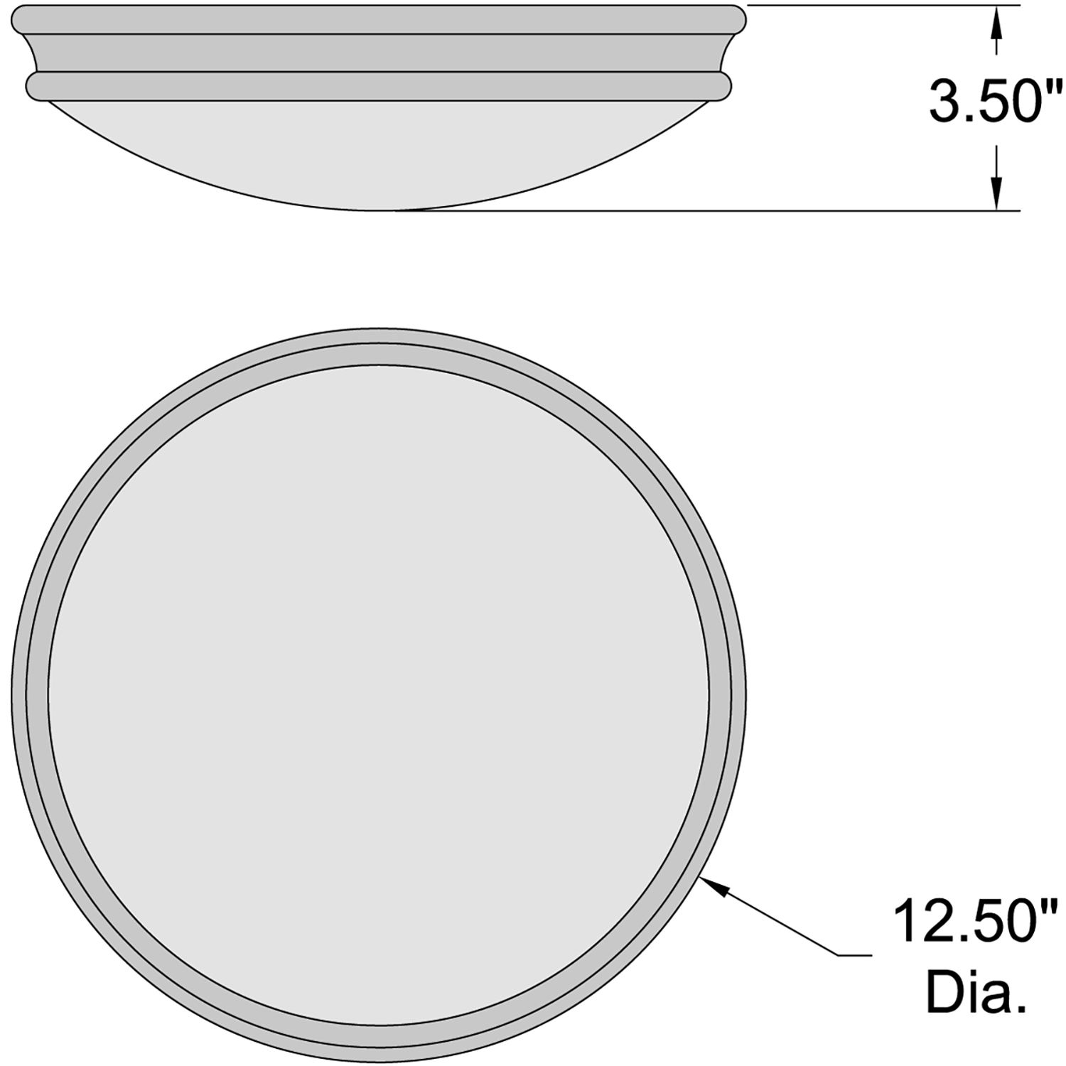 Image 4 Access Lighting Atom 12 1/2" Wide Oil-Rubbed Bronze Dome Ceiling Light more views