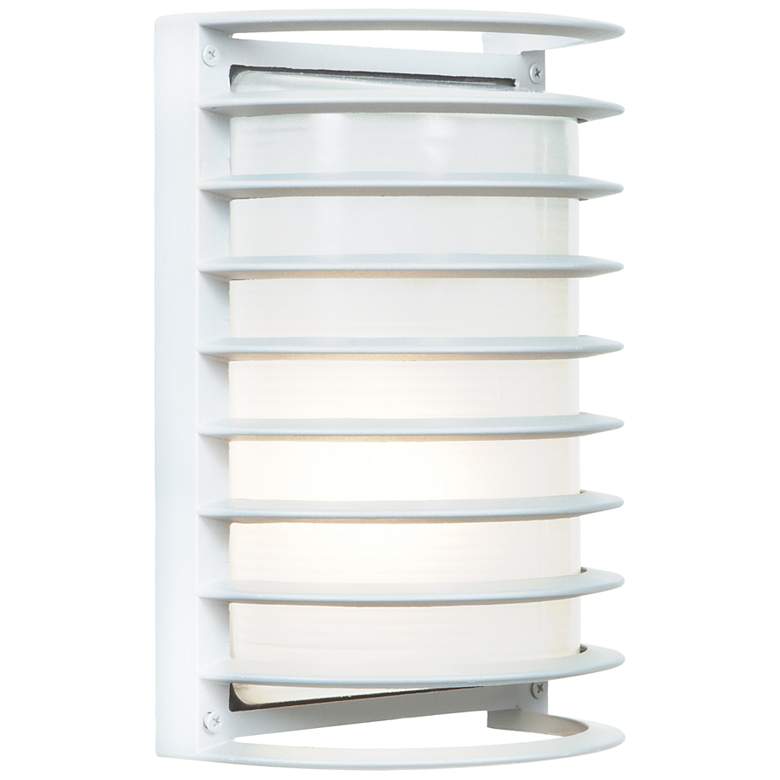 Image 1 Access Lighting Bermuda 10 1/2" Marine Grade and Glass Outdoor Light
