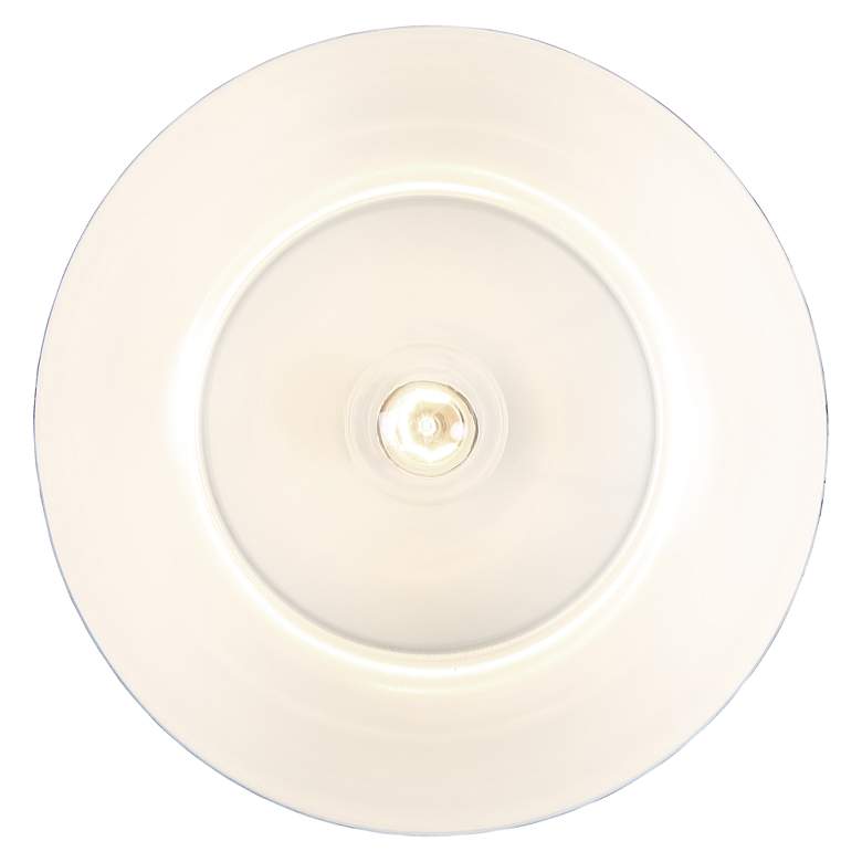 Image 4 Access Lighting Blend 11 3/4" White Metal Modern Dome LED Mini Pendant more views