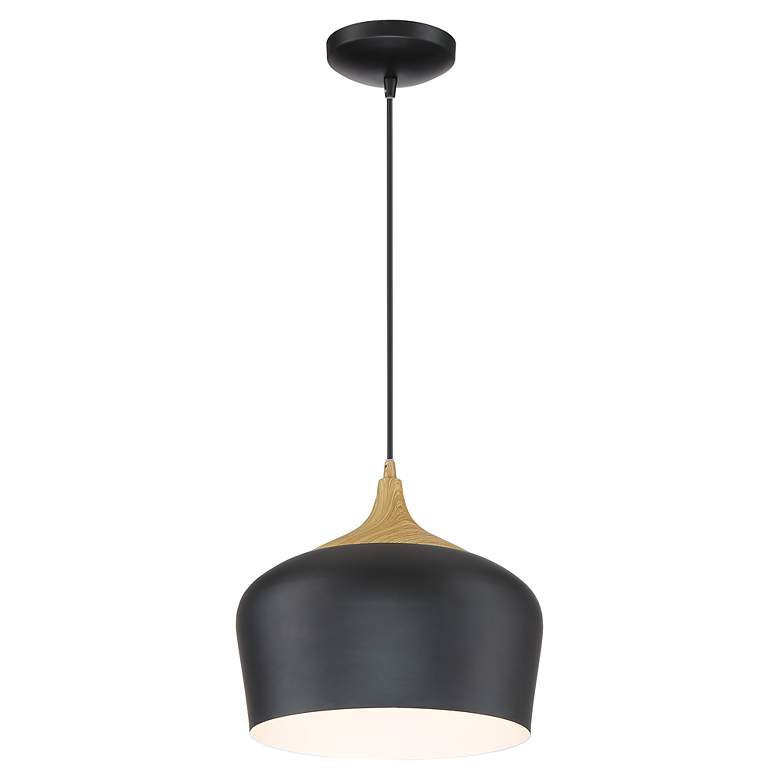 Image 5 Access Lighting Blend 11 3/4" White Metal Modern Dome LED Mini Pendant more views