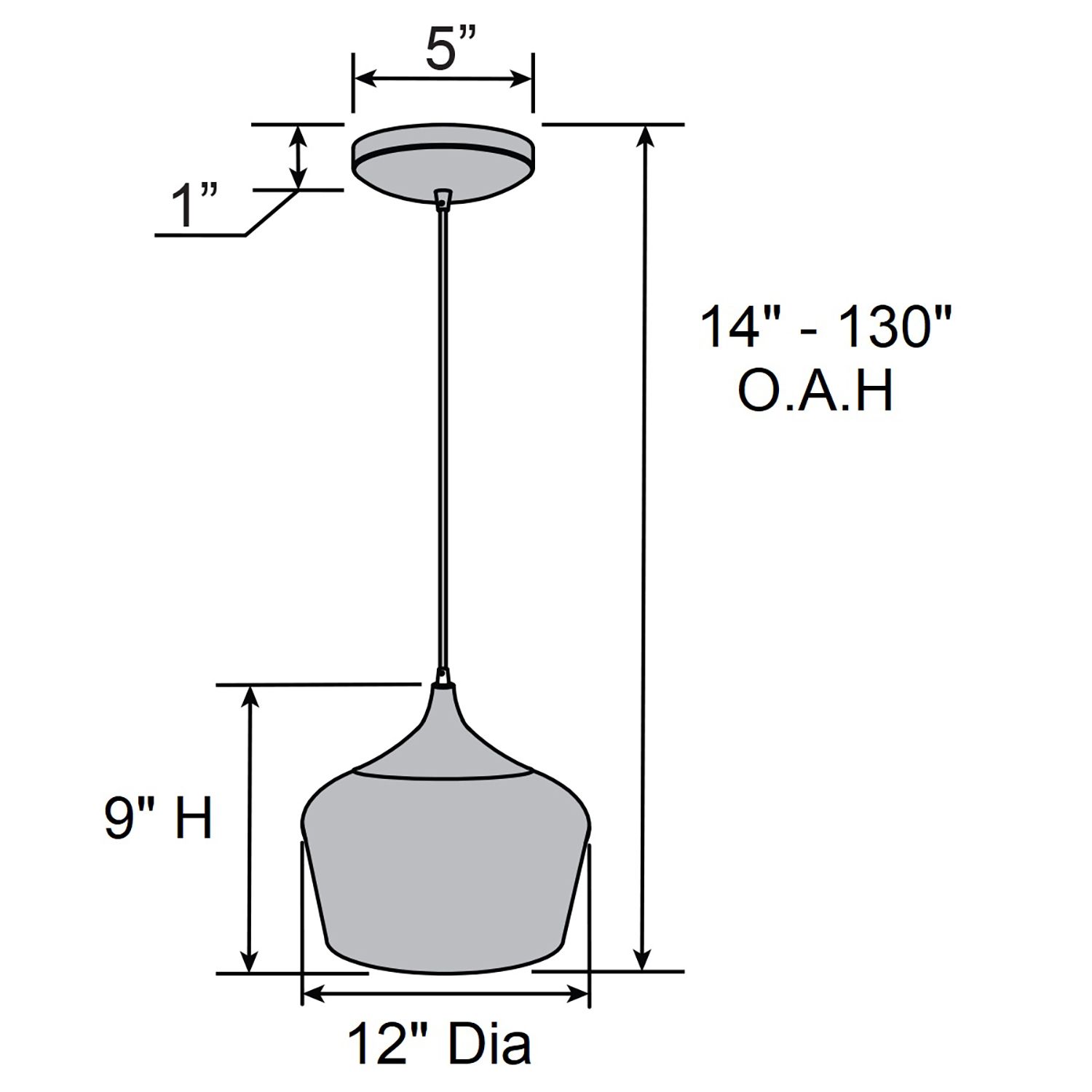 Image 7 Access Lighting Blend 11 3/4" White Metal Modern Dome LED Mini Pendant more views