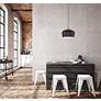7_Access Lighting Blend 11 3/4" Wide Black Metal Modern LED Mini Pendant more views