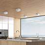 7_Access Lighting Bloc 7 1/4" Wide White Square LED Ceiling Light more views