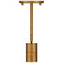 2_Access Lighting Cafe 2 1/2" Wide Brushed Brass LED Spotlight more views