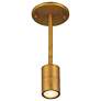 3_Access Lighting Cafe 2 1/2" Wide Brushed Brass LED Spotlight more views