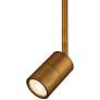 5_Access Lighting Cafe 2 1/2" Wide Brushed Brass LED Spotlight more views