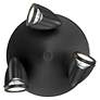 3_Access Lighting Cobra 10" Black 3-Light Adjustable LED Ceiling Light more views