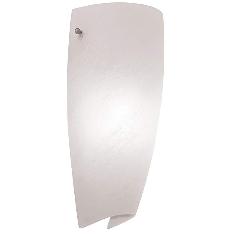 Image 2 Access Lighting Daphne 11 3/4" High Alabaster Glass Wall Sconce