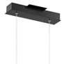 3_Access Lighting Float 36" Wide Matte Black LED Island Pendant Light more views