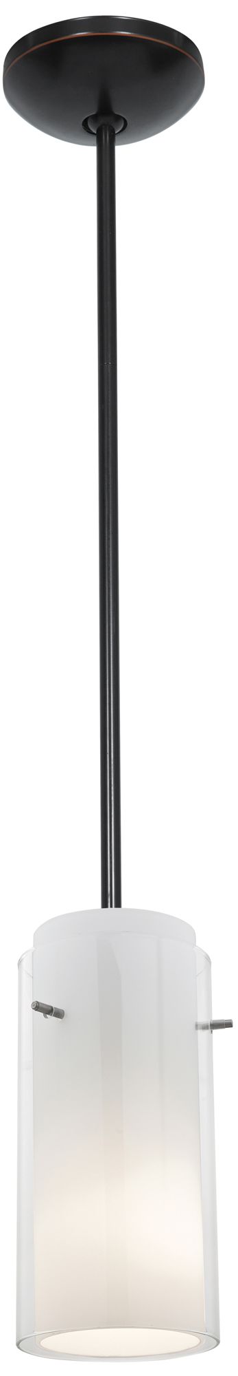 Access Lighting Glass`n Glass Cylinder Bronze Collection