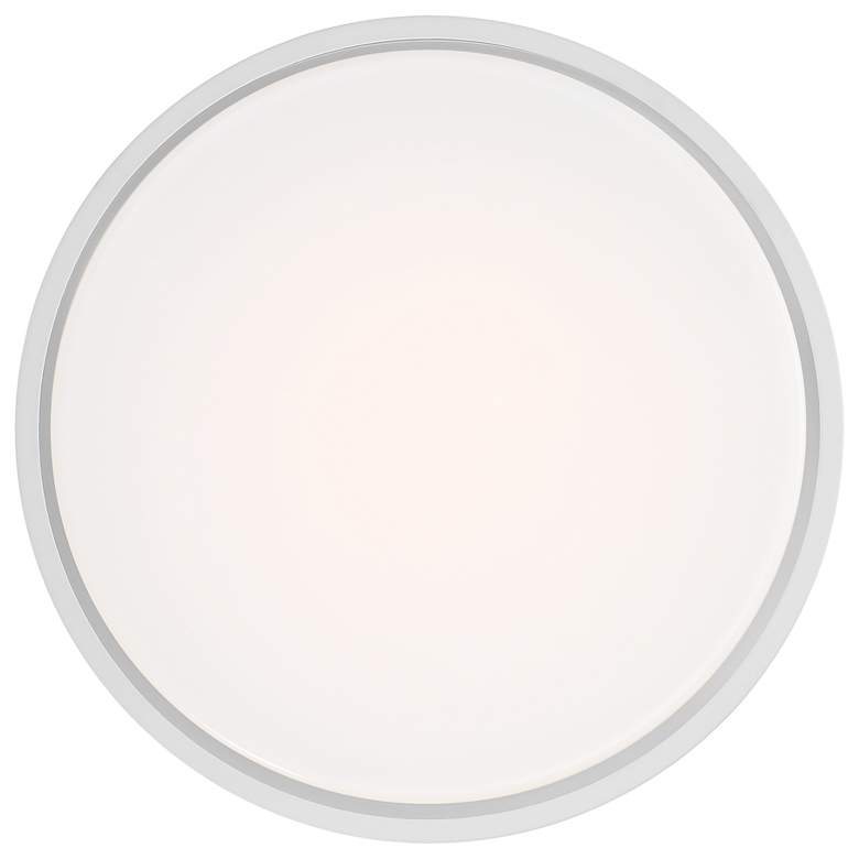 Image 2 Access Lighting Lucia 14" Acrylic Lens White Finish LED Ceiling Light more views