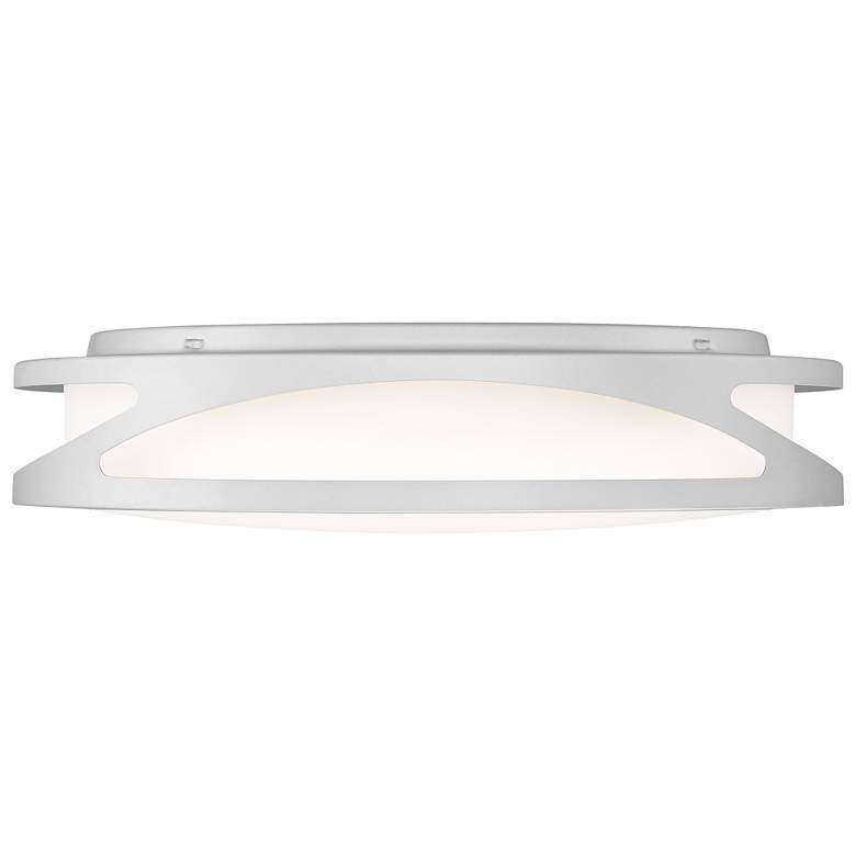 Image 3 Access Lighting Lucia 22" Acrylic Lens Satin Nickel LED Ceiling Light more views