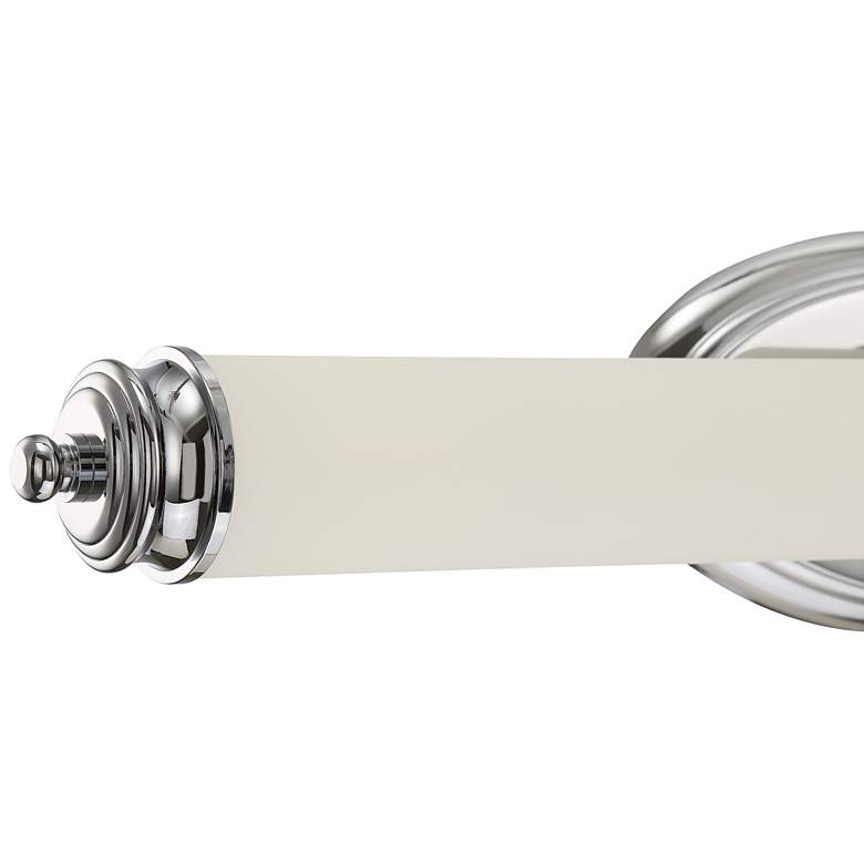 Image 3 Access Lighting Madison 21 1/4" Wide Chrome Metal Bar LED Bath Light more views