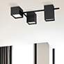 1_Access Lighting Madrid 25" Wide Matte Black LED Ceiling Light