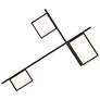 3_Access Lighting Madrid 25" Wide Matte Black LED Ceiling Light more views