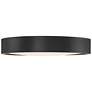 3_Access Lighting Malaga 23 2/4" Matte Black LED Disc Ceiling Light more views