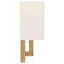 3_Access Lighting Mid Town 10 3/4" High Brushed Brass LED Wall Sconce more views