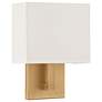 5_Access Lighting Mid Town 10 3/4" High Brushed Brass LED Wall Sconce more views