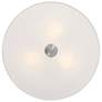 2_Access Lighting Mid-Town 18" Wide LED White Fabric Drum Ceiling Light more views