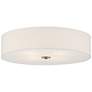 1_Access Lighting Mid Town 24" Brass and White LED Large Ceiling Light
