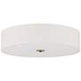 5_Access Lighting Mid Town 24" Brass and White LED Large Ceiling Light more views