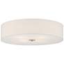 2_Access Lighting Mid Town 24" Silver and White LED Large Ceiling Light