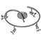 Access Lighting Mirage 18" 4-Light Brushed Steel LED Track Fixture