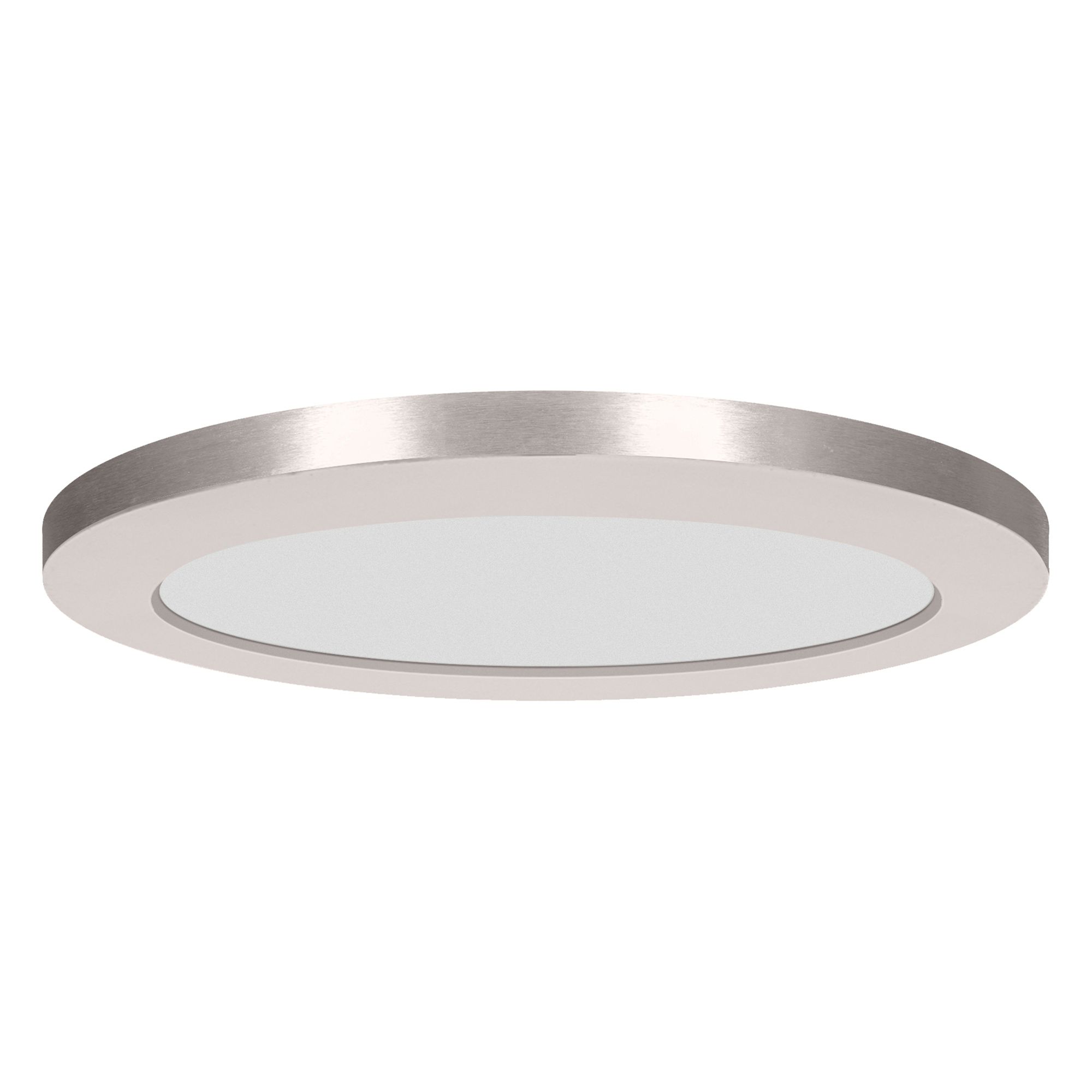 Image 4 Access Lighting ModPLUS 3CCT 12" Brushed Steel LED Disc Ceiling Light more views
