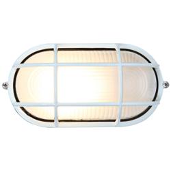 Access Lighting Nauticus 8 1/4&quot; Wide White LED Outdoor Wall Light