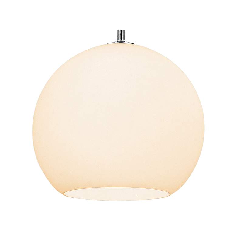 Image 3 Access Lighting Nitrogen 9 inch Nickel and Glass Modern LED Mini Pendant more views