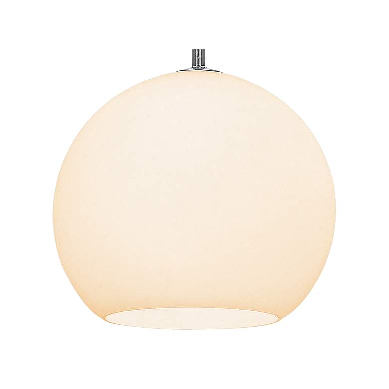 Image 3 Access Lighting Nitrogen 9" Nickel and Glass Modern LED Mini Pendant more views