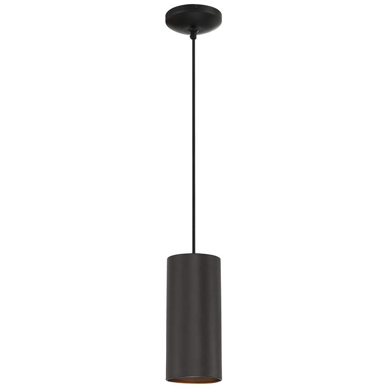 Image 1 Access Lighting Pilson 10.5 inch High Matte Black LED Pendant