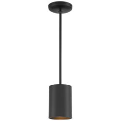 Access Lighting Pilson 4.5&quot; Wide Matte Black Modern Mini Pendant