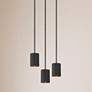1_Access Lighting Pilson 4.5" Wide Matte Black Modern Mini Pendant