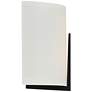 Access Lighting Prong 12" Wide Wide LED White Glass Modern Wall Sconce