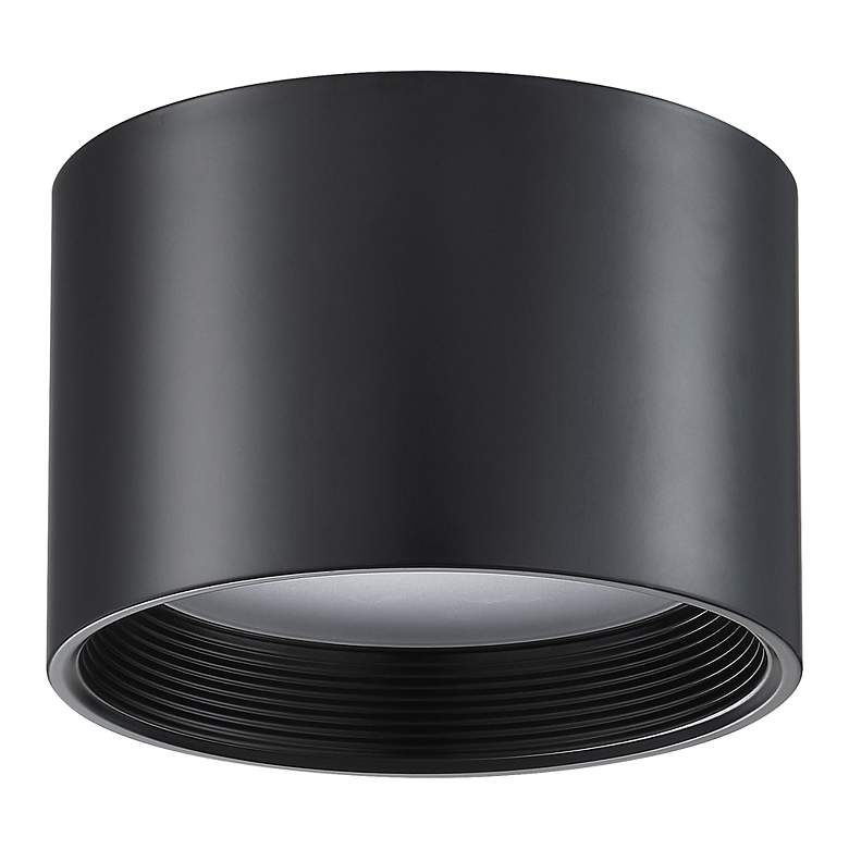 Image 7 Access Lighting Reel 8" Wide Modern Black Disc Light Flush Mount more views
