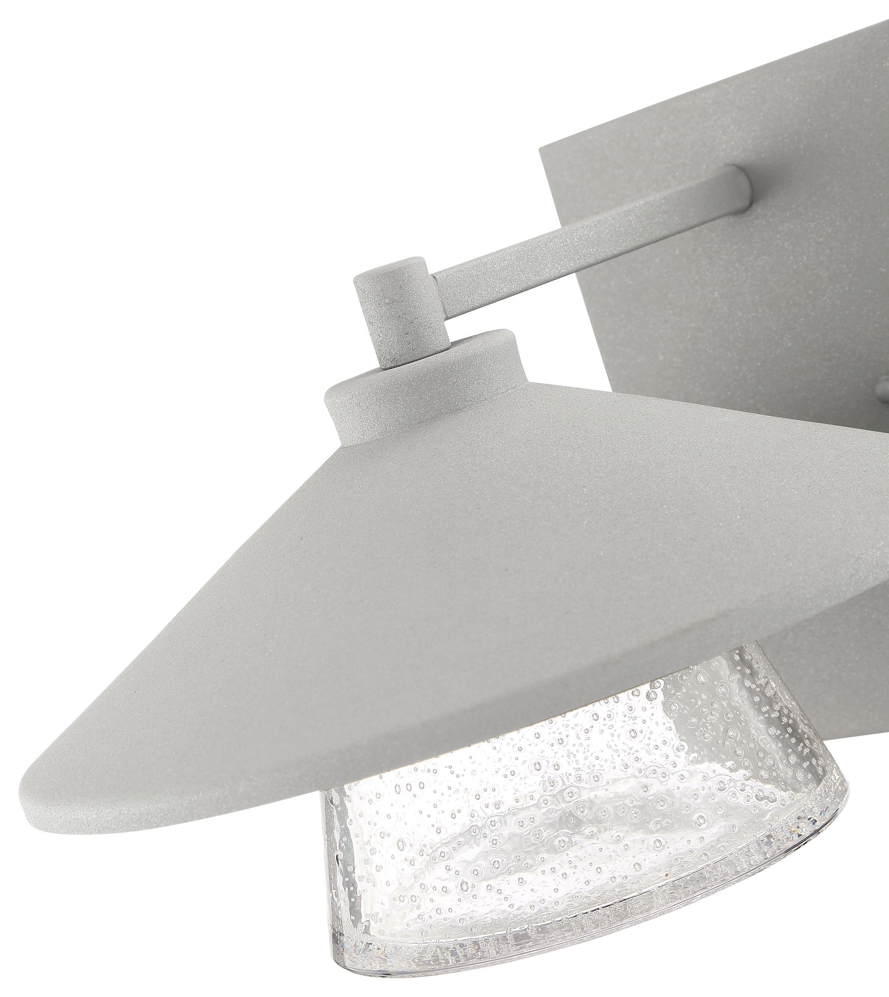 Image 7 Access Lighting Silo 10 1/4" High Satin Metal LED Outdoor Wall Light more views