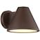Access Lighting Tortuga Bronze 7" Turtle-Friendly Outdoor LED Light