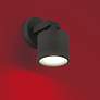 1_Access Lighting Zone 7.5" Bronze Adjustable Outdoor Wall Spotlight