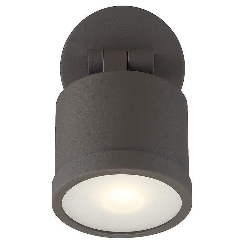 Image 3 Access Lighting Zone 7.5" Bronze Adjustable Outdoor Wall Spotlight more views