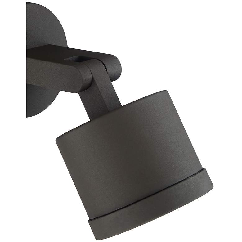 Image 6 Access Lighting Zone 7.5" Bronze Adjustable Outdoor Wall Spotlight more views