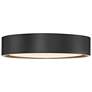 4_Access Malaga 15 3/4" Wide Matte Black Modern Round LED Ceiling Light more views